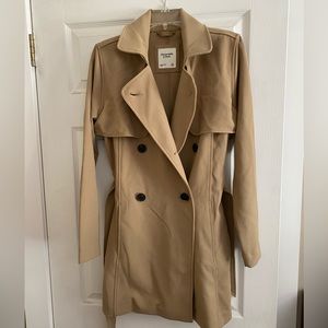 Abercrombie drapey Trench Coat